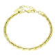 14k BRANSOLETKA POZŁACANA 18+3 CM 4 MM ANKIER XUPING 85510