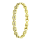 14k BRANSOLETKA POZŁACANA 19-17 CM 5 MM ELEGANCE XUPING 85522