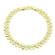 14k BRANSOLETKA POZŁACANA 18,5-17 CM 8 MM ELEGANCE XUPING 85532