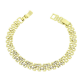 14k BRANSOLETKA POZŁACANA 18,5-16,5 CM 8 MM ELEGANCE XUPING 85533