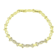 14k BRANSOLETKA POZŁACANA 19,5-17,5 CM 7 MM ELEGANCE XUPING 85549