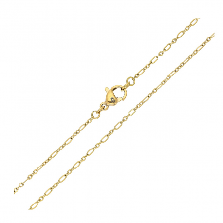 ŁAŃCUSZEK POZŁACANY 45 CM 1,6 MM ANKIER XUPING 85694