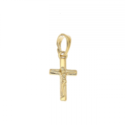 ZAWIESZKA POZŁACANA 23/9 MM KRZYŻYK XUPING 85699