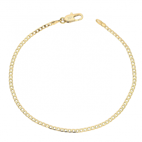 BRANSOLETKA POZŁACANA 18 CM 2 MM PANCERKA XUPING 85727