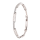 BRANSOLETKA PLATYNOWANA 19-17 CM 5 MM GRECKA XUPING 85742
