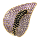 PIERŚCIONEK POZŁACANY 39 MM ROYAL LUXURY XUPING 85836