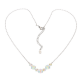 CELEBRYTKA PLATYNOWANA 41+5 CM AB CRYSTAL XUPING 85864