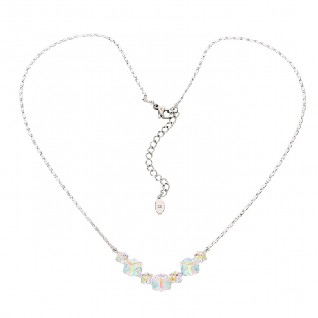 CELEBRYTKA PLATYNOWANA 41+5 CM AB CRYSTAL XUPING 85864