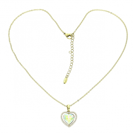 14K CELEBRYTKA POZŁACANA 40+5 CM AB CRYSTAL XUPING 85894