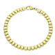 14K BRANSOLETKA POZŁACANA 18 CM 5 MM ELEGANCE XUPING 85962