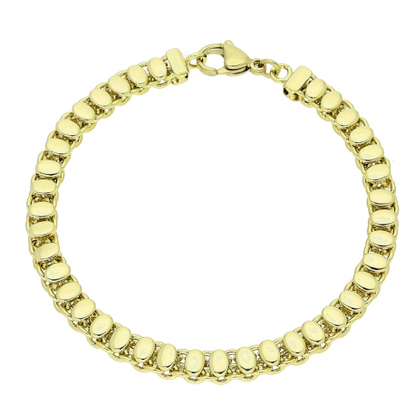 14K BRANSOLETKA POZŁACANA 18 CM 5 MM ELEGANCE XUPING 85962