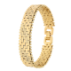 BRANSOLETKA POZŁACANA 17 CM 14 MM LUXURY XUPING 86118