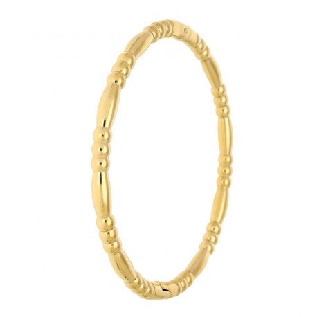 BRANSOLETKA POZŁACANA 60/4 MM ZŁOTY BANGLE XUPING 86142