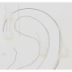 KOLCZYKI CERAMICZNA PIERCING BIAŁE 14/4 MM TTM XUPING 86148