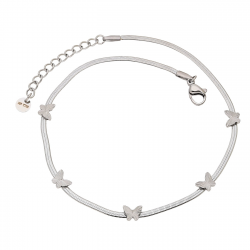 BRANSOLETKA KOSTKA NOGI 22+3 CM 5 MM S. STEEL TTM XUPING 86285