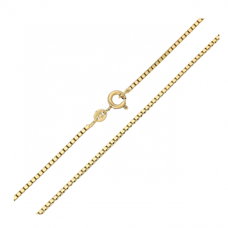 ŁAŃCUSZEK POZŁ3CANY 50 CM 1,4 MM WENECJANA XUPING 86313