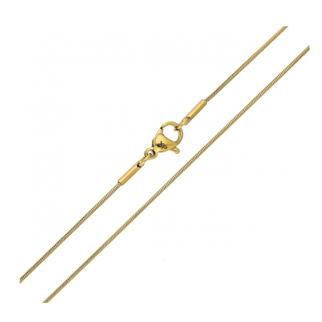 ŁAŃCUSZEK POZŁACANY 50 CM 1 MM OGON WĘŻA XUPING 86322