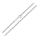 ŁAŃCUSZEK PLATYNOWANY 45 CM 2,2 MM SINGAPURKA TWARDA XUPING 86327