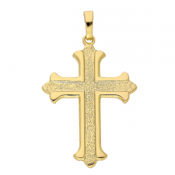 ZAWIESZKA POZŁACANA 46/26 MM KRZYŻYK XUPING 86337