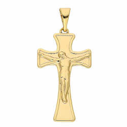 ZAWIESZKA POZŁACANA 45/20 MM KRZYŻYK XUPING 86340