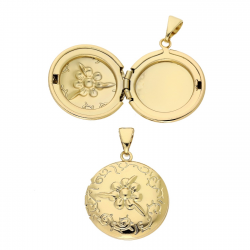 ZAWIESZKA POZŁACANA 29/20 MM ZŁOTY SEKRETNIK XUPING 86391