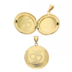 ZAWIESZKA POZŁACANA 29/20 MM ZŁOTY SEKRETNIK XUPING 86392