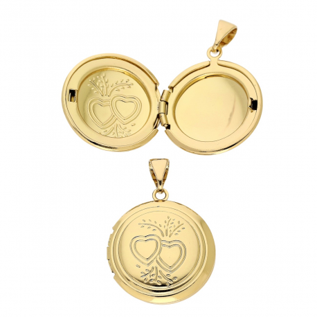 ZAWIESZKA POZŁACANA 29/20 MM ZŁOTY SEKRETNIK XUPING 86392