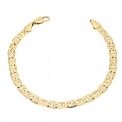 BRANSOLETKA POZŁACANA 19 CM 5,2 MM GUCCI XUPING 86399