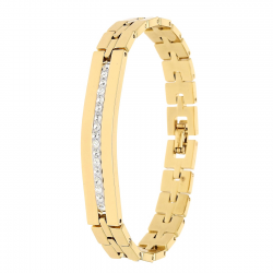 BRANSOLETKA POZŁACANA 17 CM 9 MM TRADYCYJNA XUPING 86402