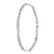 BRANSOLETKA PLATYNOWANA 18,5-16,5 CM 4 MM ELEGANCE XUPING 86412