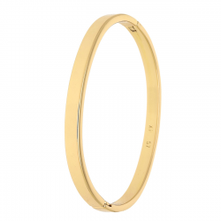 BRANSOLETKA POZŁACANA 57/5 MM ZŁOTY BANGLE XUPING 86417