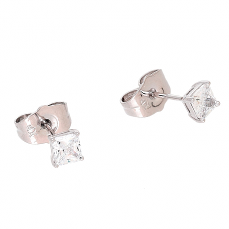 KOLCZYKI RODOWANE 4 MM RADIANCIK XUPING 86437