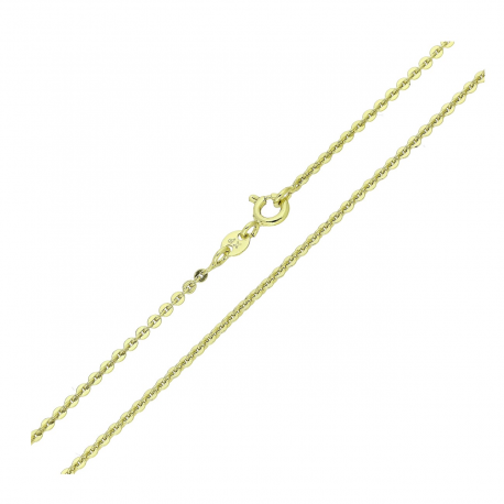 14K ŁAŃCUSZEK POZŁACANY 45 CM 2 MM ROLO XUPING 86698