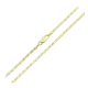 14K ŁAŃCUSZEK POZŁACANY 45 CM 1,8 MM PTASIE OKO XUPING 86699