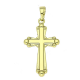 14K ZAWIESZKA POZŁACANA 36/18 MM KRZYŻYK XUPING 86702