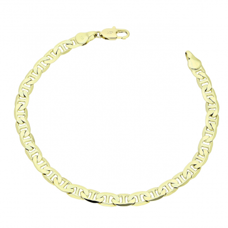 14K BRANSOLETKA POZŁACANA 20 CM 5,2 MM GUCCI XUPING 86726