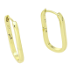 14K KOLCZYKI POZŁACANE 24/2 MM ZŁOTE ELEGANTKI XUPING 86810