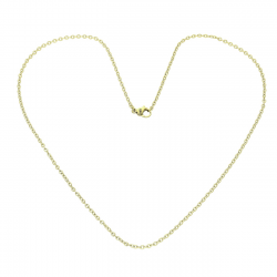 ŁAŃCUSZEK POZŁACANY 45 CM 2,1 MM S. STEEL TTM XUPING 86868