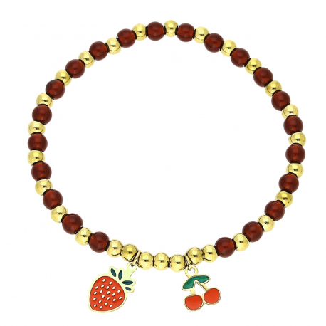 BRANSOLETKA POZŁACANA ELASTIC S. STEEL TTM XUPING 86888