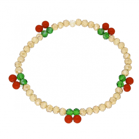 BRANSOLETKA ELASTIC KORALIKI TTM XUPING 86897
