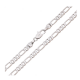 ŁAŃCUSZEK PLATYNOWANY 50 CM 4,4 MM FIGARO XUPING 86943