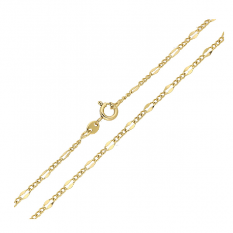 ŁAŃCUSZEK POZŁACANY 45 CM 2,5 MM OZDOBNY XUPING 86965