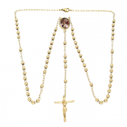 CELEBRYTKA POZŁACANA 60 Z-13 CM RÓŻANIEC XUPING 86966