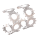 KOLCZYKI 36/19 MM S. STEEL TTM XUPING 87358