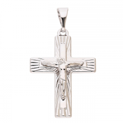 ZAWIESZKA PLATYNOWANA 42/23 MM KRZYŻYK XUPING 87529