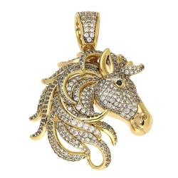 ZAWIESZKA POZŁACANA 53/38 MM LUXURY XUPING 87531