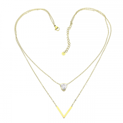 CELEBRYTKA POZŁACANA 39+5 CM S. STEEL TTM XUPING 87635