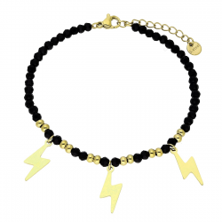 BRANSOLETKA POZŁACANA 18,5+3 CM S. STEEL TTM XUPING 87648