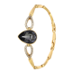 BRANSOLETKA POZŁACANA 18,5-16 CM 20 MM SILVER NIGHT CRYSTAL XUPING 87714
