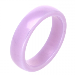 PIERŚCIONEK CERAMICZNY 5 MM FIOLET JASNY TTM XUPING 88155
